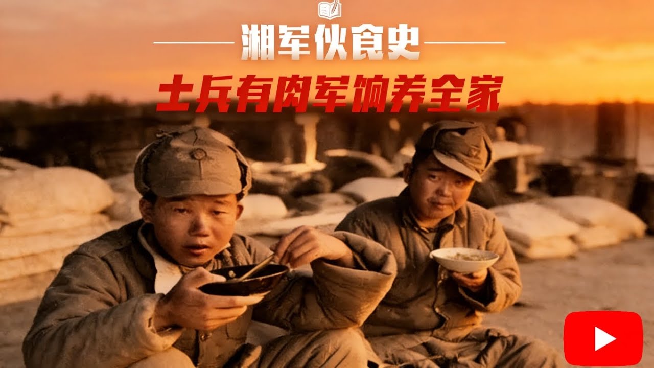 湘军伙食有多顶？晚清劲旅的底气：士兵顿顿有肉，军饷够养全家