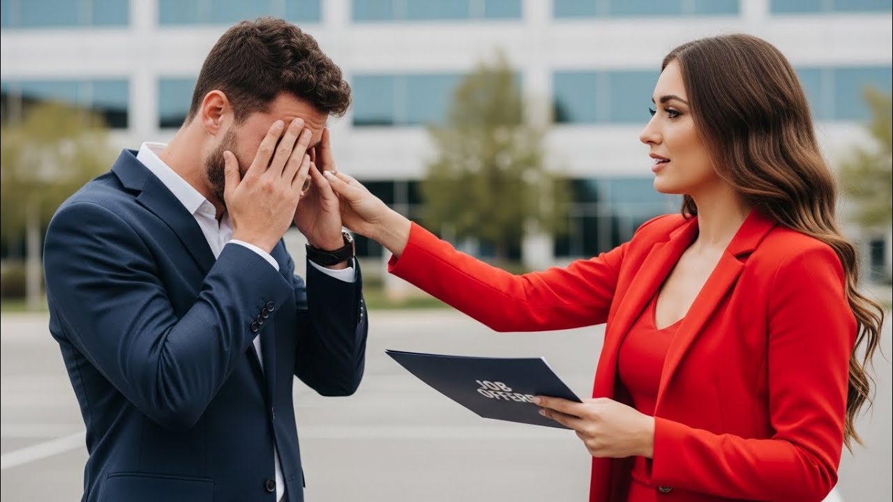 He Left the Interview Broken — Minutes Later, the CEO Chased the Single Dad Outside