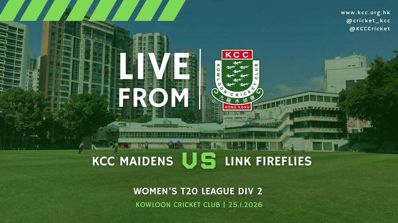 KCC Maidens vs Link Fireflies -  Women's T20 League Div 2