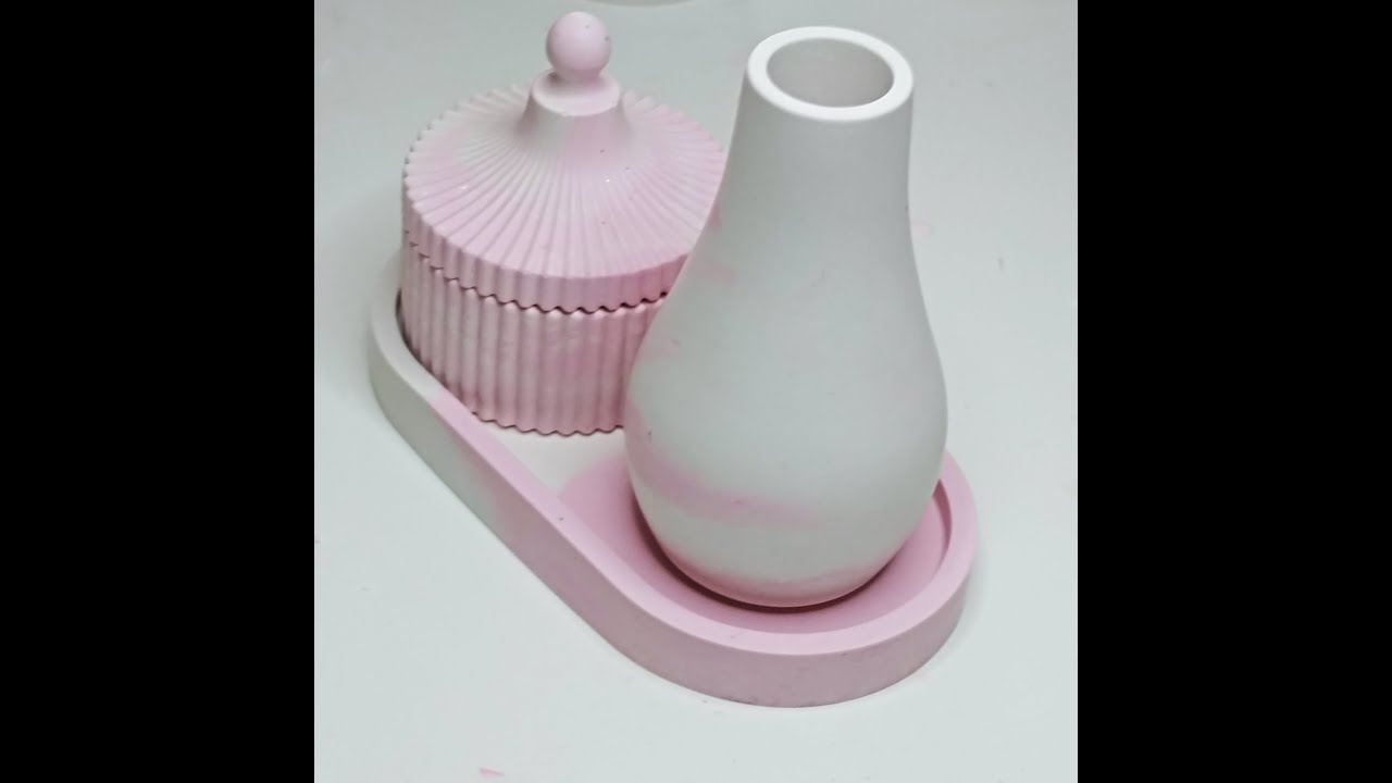 Tuto Raysin 200 - DIY vase, plateau et contenant bougie