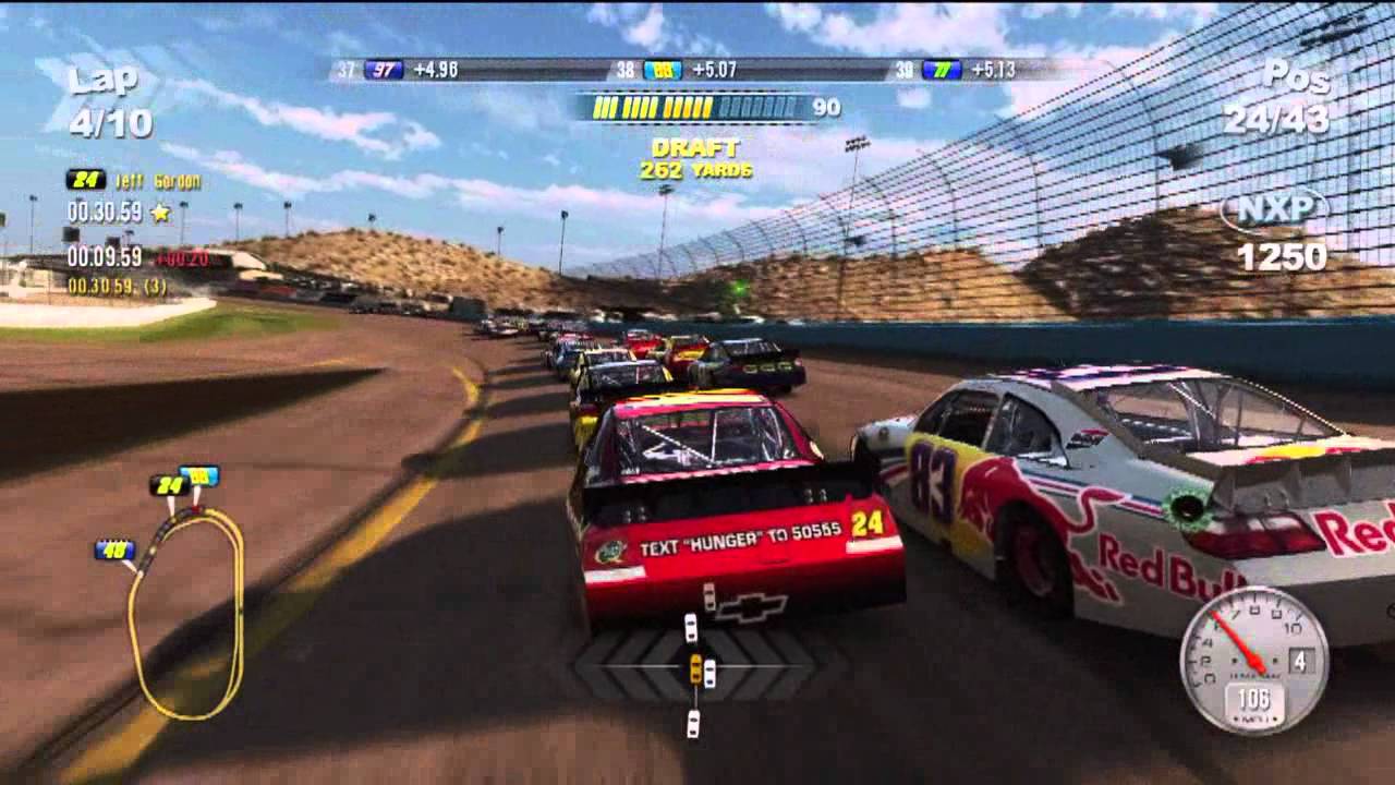 NASCAR The Game 2011 Race at Phoenix with Jeff Gordon