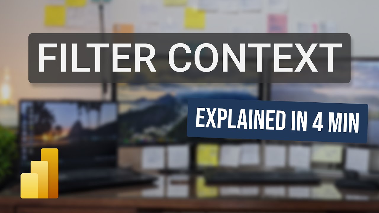 Power BI Filter Context in 4 Mintues | Evaluation Context Part 1