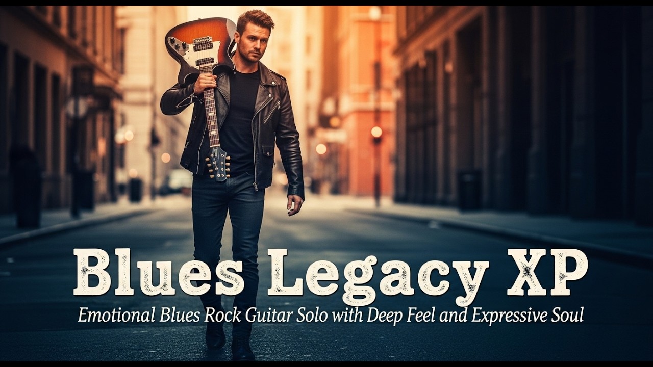 Emotional Blues Rock Guitar Solo with Deep Feel and Expressive Soul