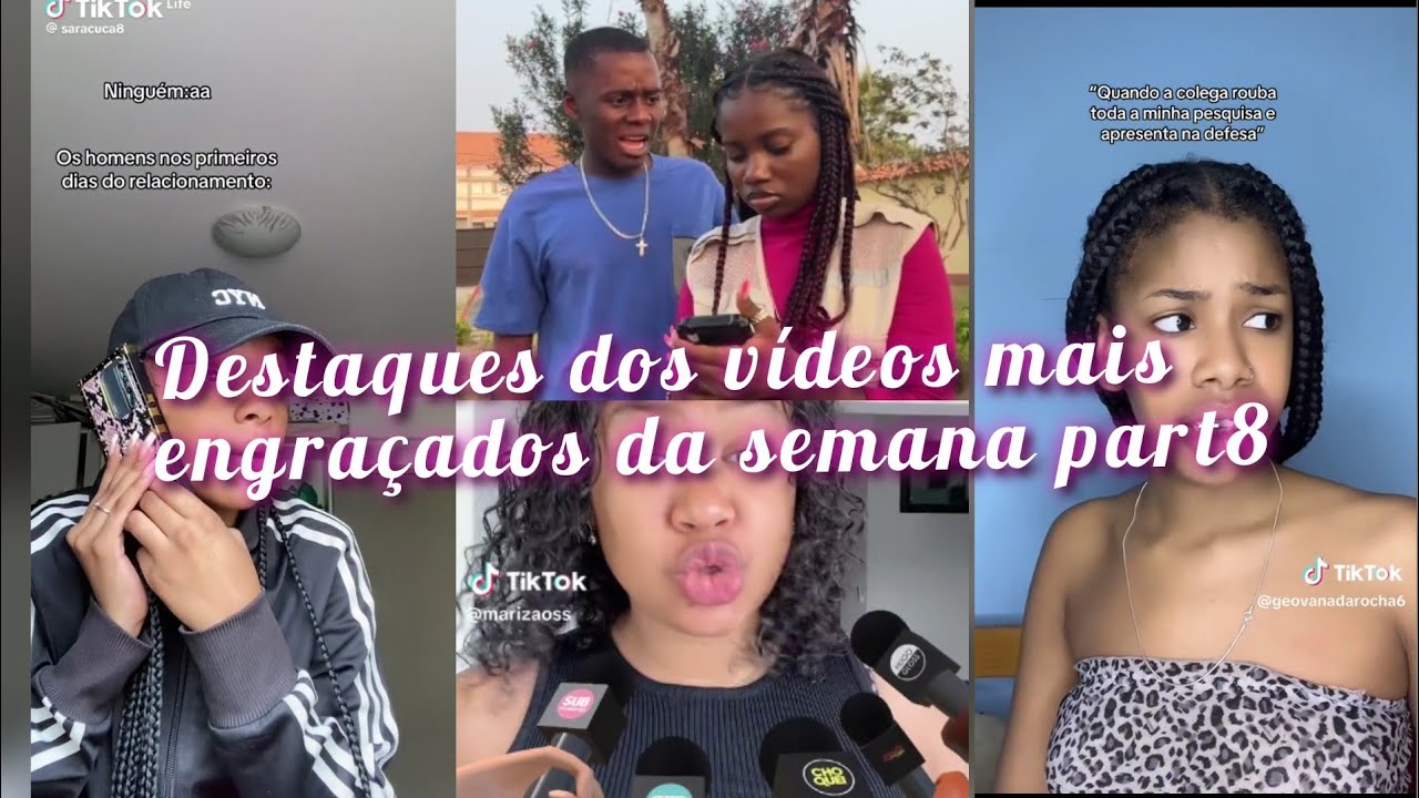 Destaques dos Vídeos doTik Tok Mais Engraçados da Semana Tik Tok Angola 2023 #part8