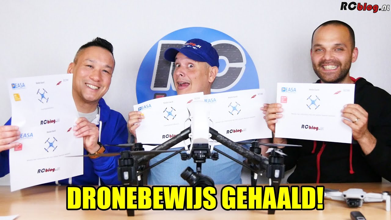 EU Dronebewijs gehaald! [PODCAST]
