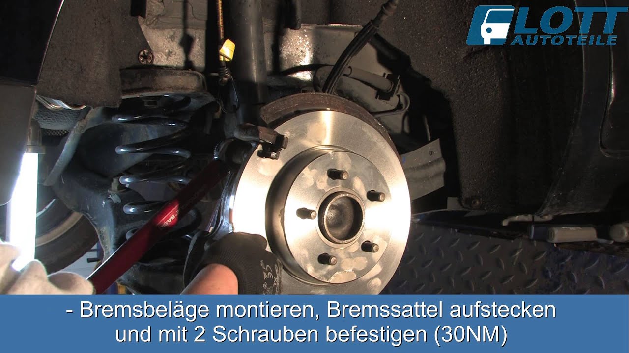 Ford C-Max Bremsen und Bremssattel wechseln Hinterachse + Bremssystem entlüften Videoanleitung