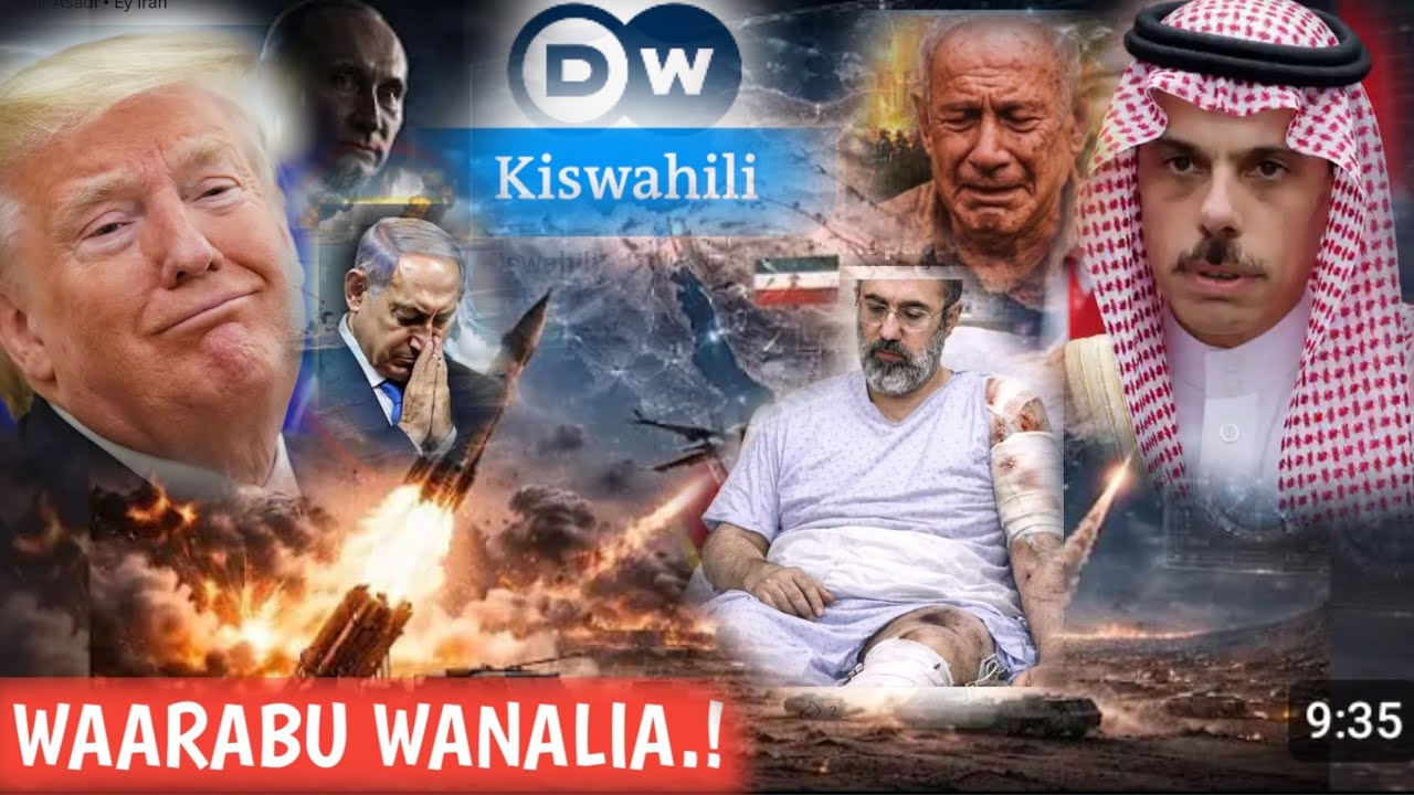 DW KISWAHILI HABARI ZA ULIMWENGU LEO ALHAMISI MCHANA)IRAN YALIPYA DUBAI...