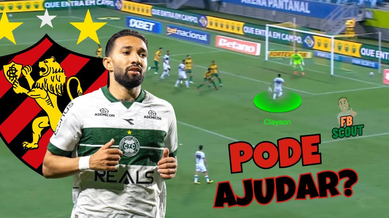 CONHEÇA CLAYSON, NOVO ATACANTE DO SPORT
