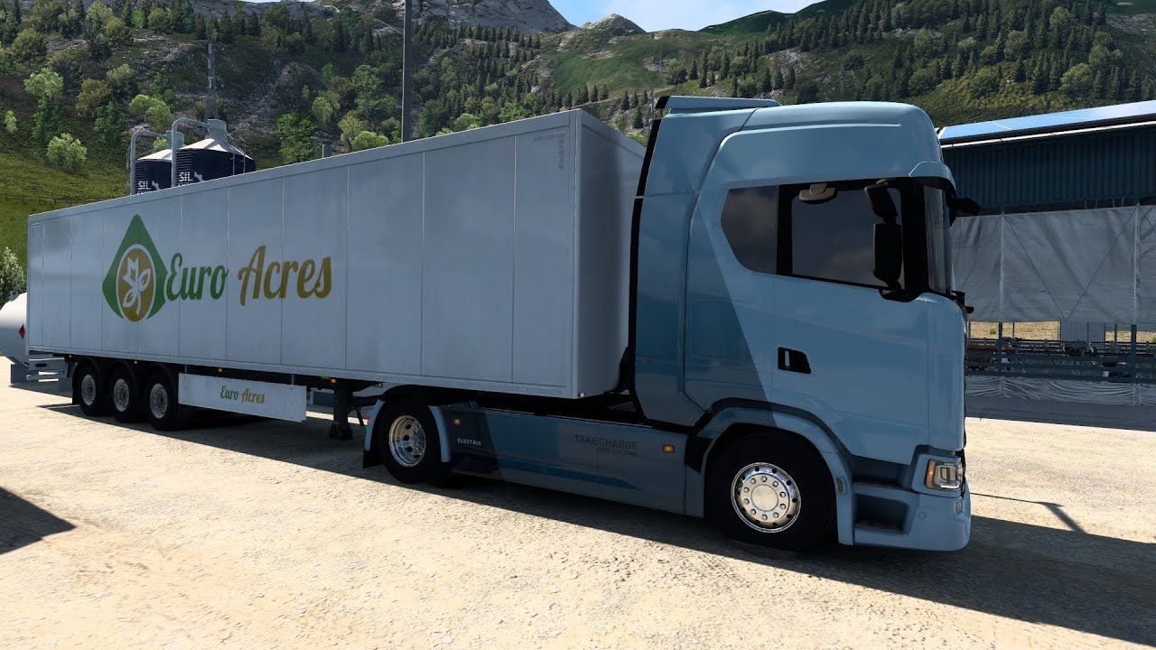 Viagem na Suíça - Euro Truck Simulator 2 (G29)