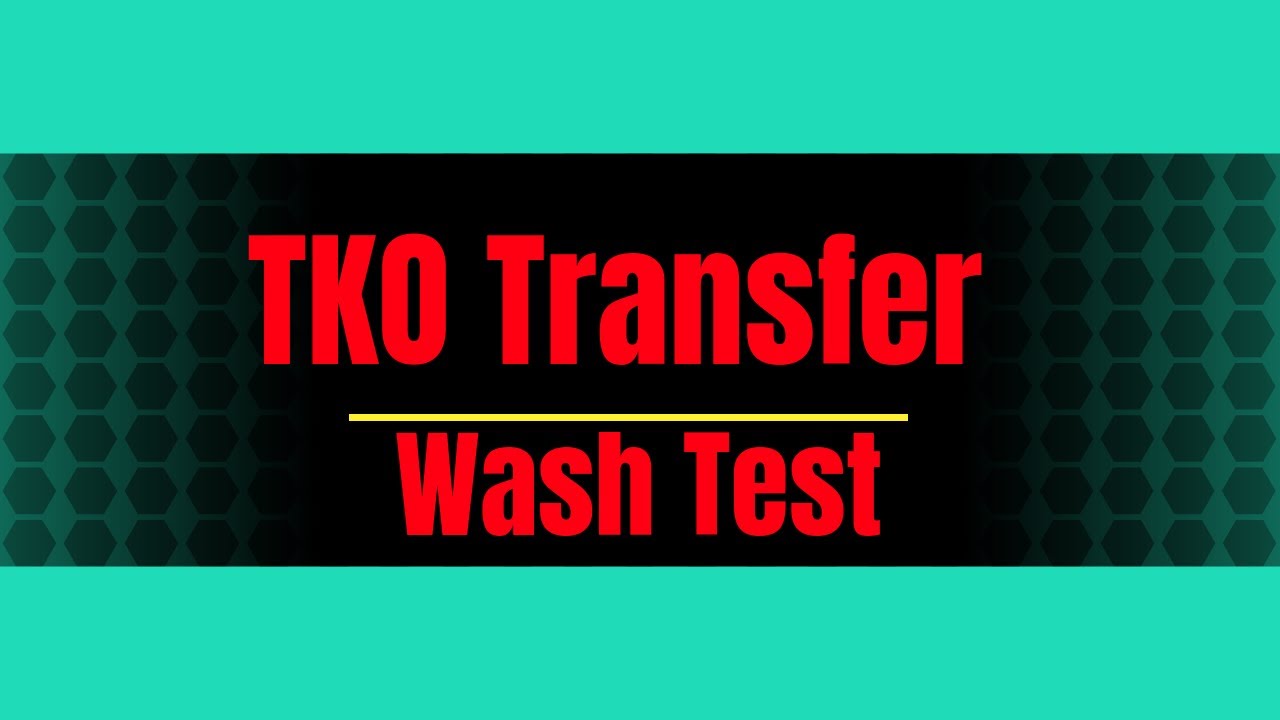 TKO Transfers Wash Test | 15 Washes