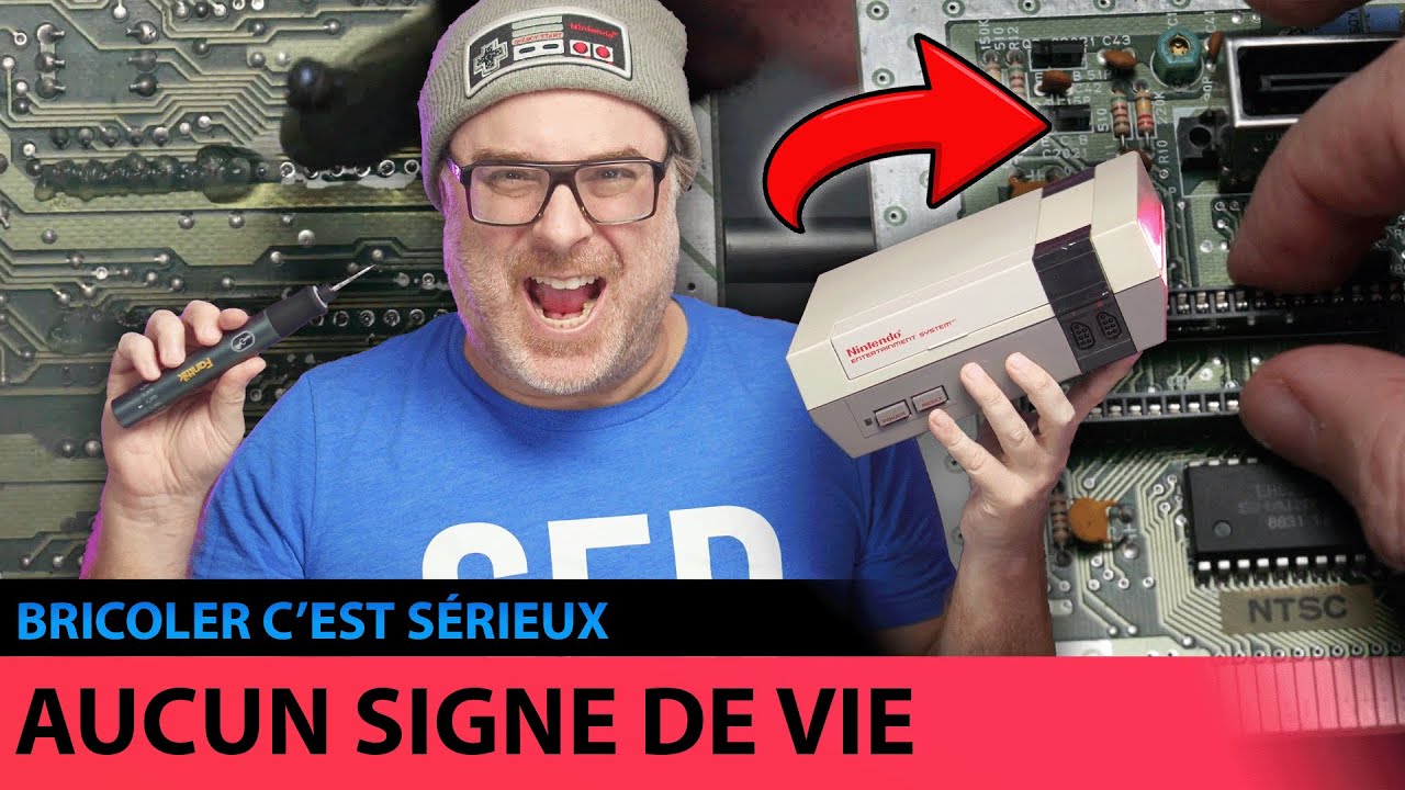 Cette NES était cliniquement morte : BRICOLER C’EST SÉRIEUX