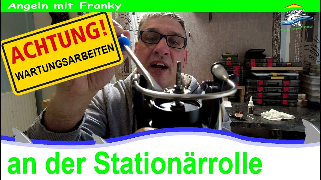 ⚠️Station&auml;rrolle / Spinnrolle Wartung und Pflege➕Tipp wie ihr ein paar Euro's sparen k&ouml;nnt 💰