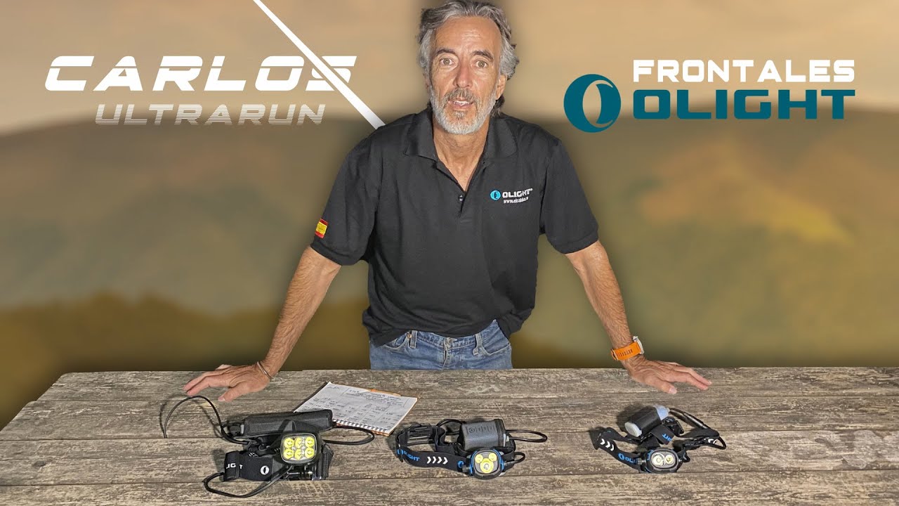 Carlos Ultrarun compara los frontales Olight H27, H37 y H67 | Frontales de alta potencia | El Caldén