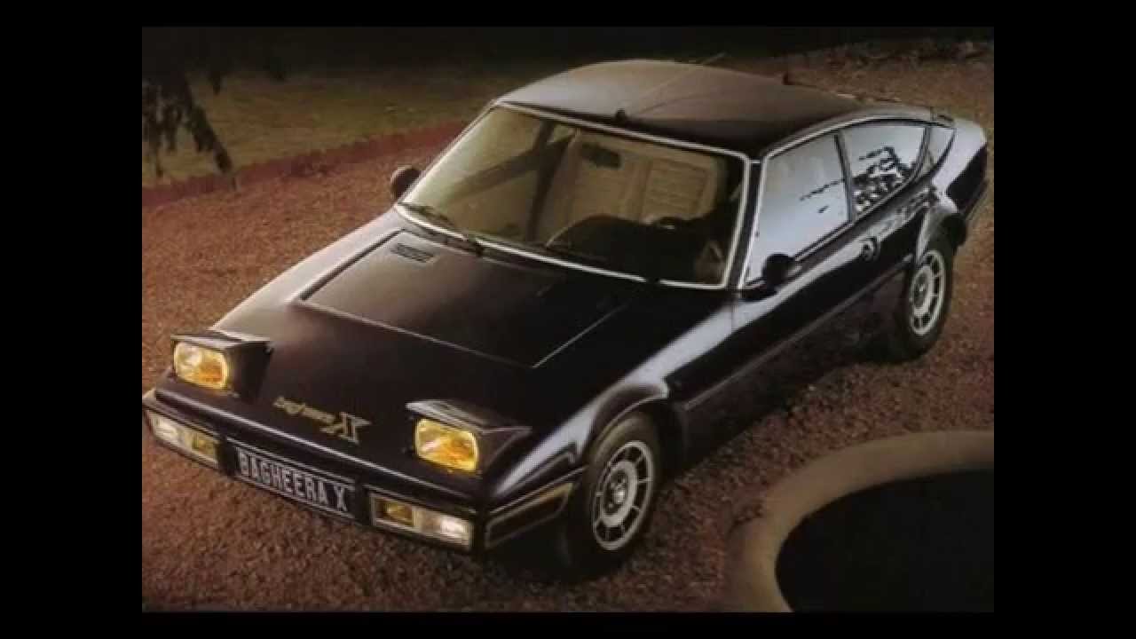 Clip talbot matra bagheera