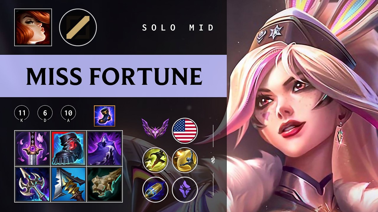 Miss Fortune Mid vs Syndra - NA Master Patch 26.03