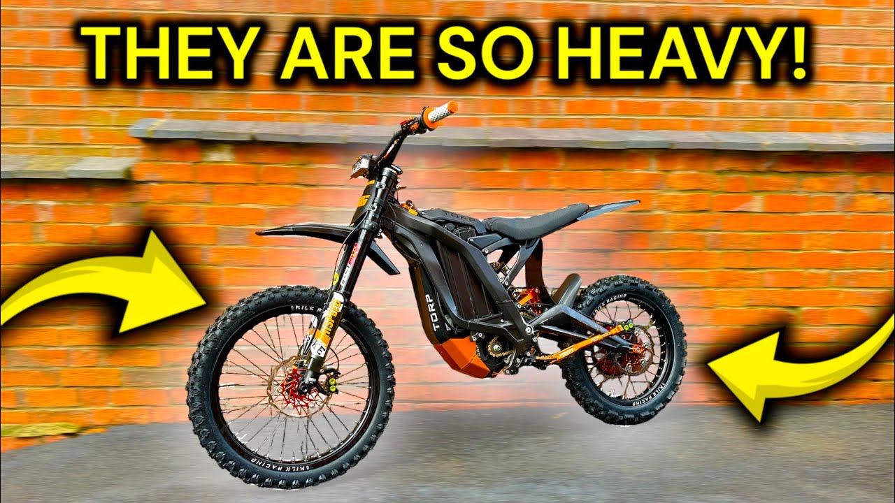 Full DIRT BIKE Wheels For The  SURRON Light Bee X // Installation & Ride Review