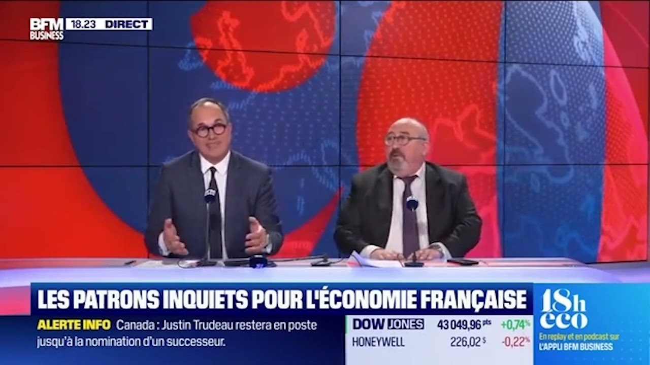 Analyse et débat sur les résultats du Baromètre des Dirigeants français 2025 - BFM Business