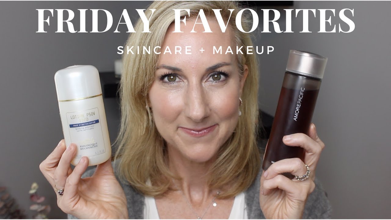 AM SKINCARE ROUTINE + FRIDAY FAVORITES GRWM!