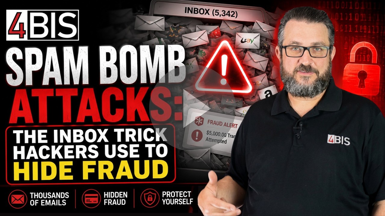 EP32 Spam Bomb Attacks Explained: How Hackers Hide Fraud in Your Inbox