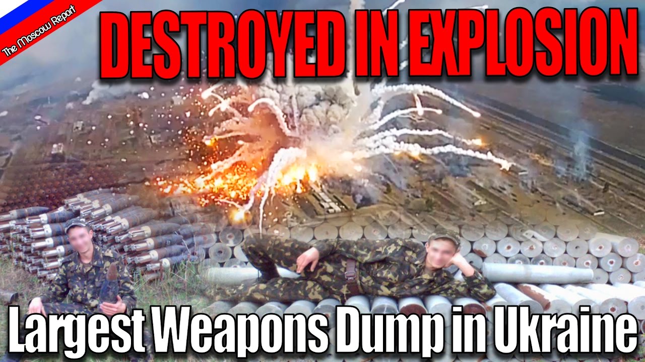 Huge Explosion in Ukraine - Details and was it Russian Sabotage? Weapon depot destruction in Kharkov