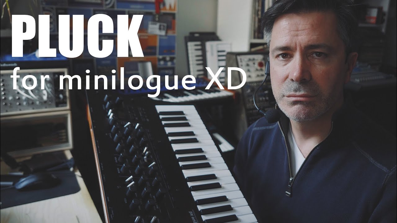 «Pluck» для Minilogue XD — новый пользовательский осциллятор