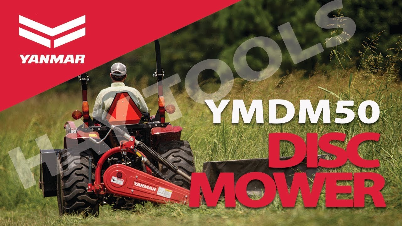Harvest Hay Tools 1: Yanmar YMDM50 Compact Disc Mower for Hay Harvest - Yanmar Tractor