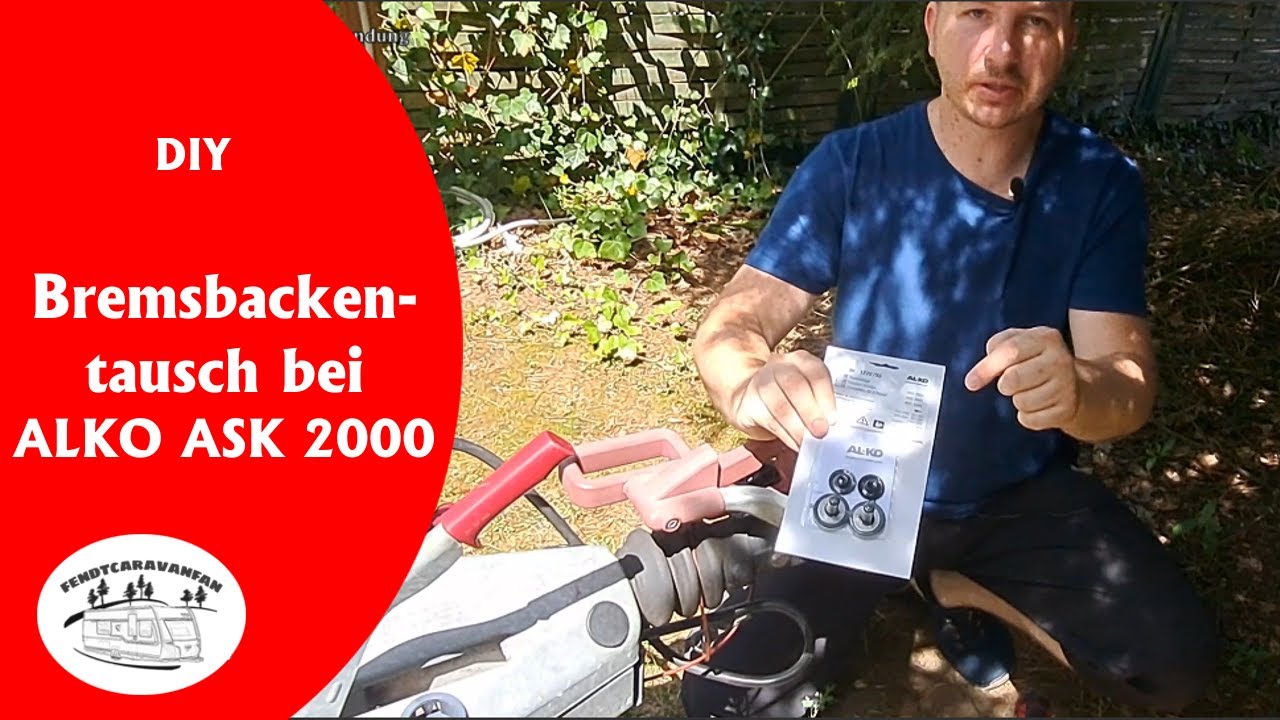 DIY - Wie wechselt man die Bremsbacken der ALKO Antischlingerkupplung ASK 2000 | fendtcaravanfan