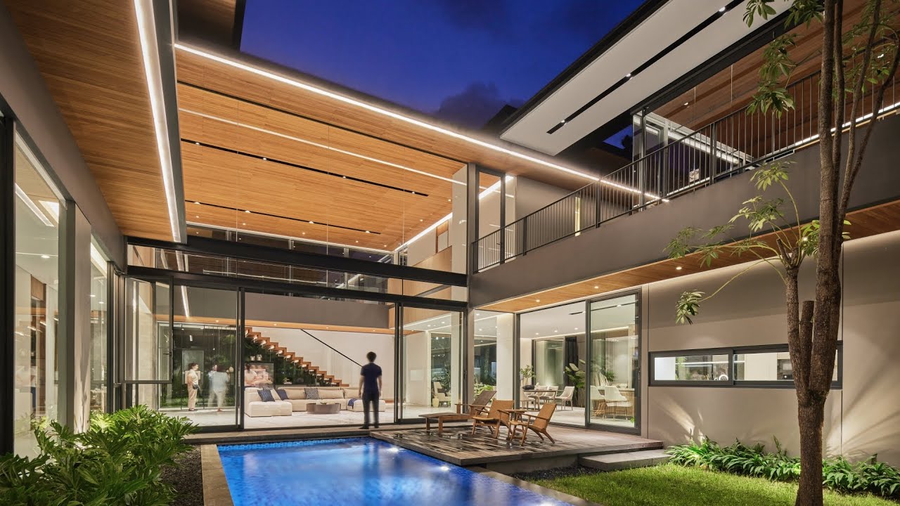 Secluded Sanctuary: A Tropical Hideaway Embraced by Lush Greenery, RAKTA STUDIO