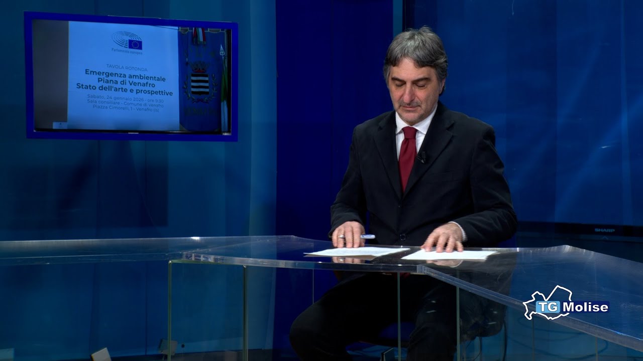 TG Molise delle ore 23.00 del 24/01/2026