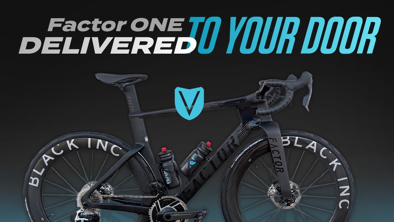 Custom Factor ONE w/ SRAM Red + CeramicSpeed | Built in Memphis, Delivered to Florida