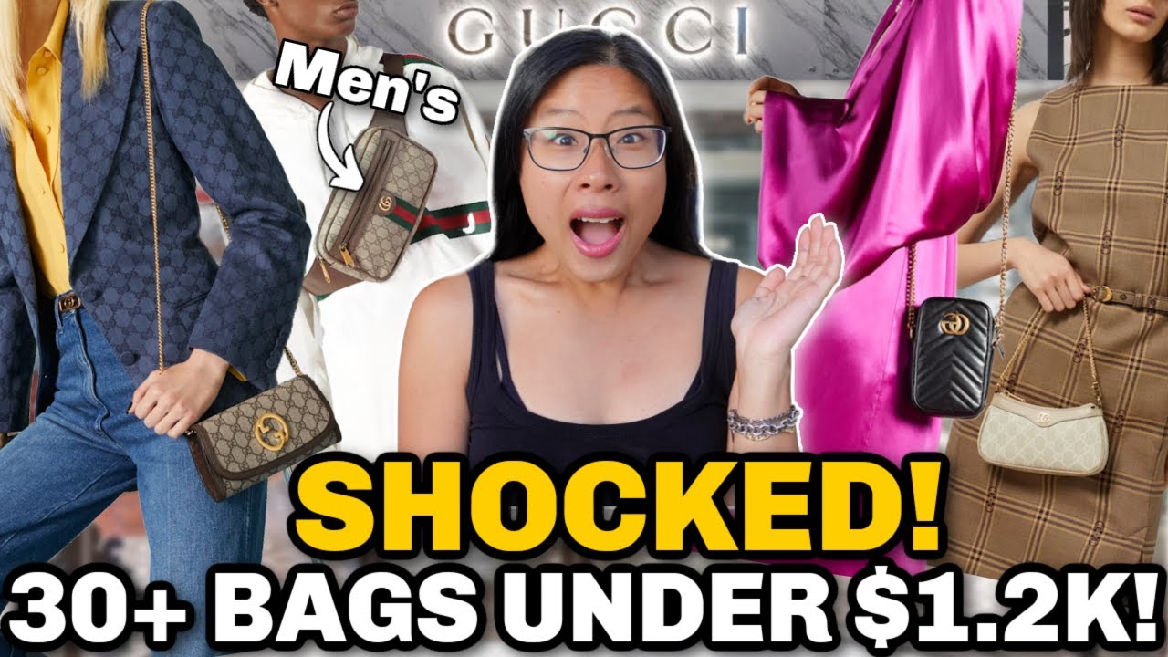 33 Cheapest Gucci Bags Under $1,200!!! BEST of 2024!
