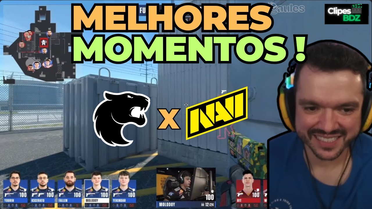 QUE JOGO DA FURIA!!🔥 MELHORES MOMENTOS DE FURIA x NAVI - StarLadder Budapest Major 2025 !! 🔥