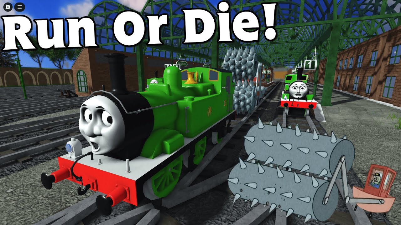 Locos Online: Duck, Oliver, and the Spiky Roller Chase! 🚂🔥