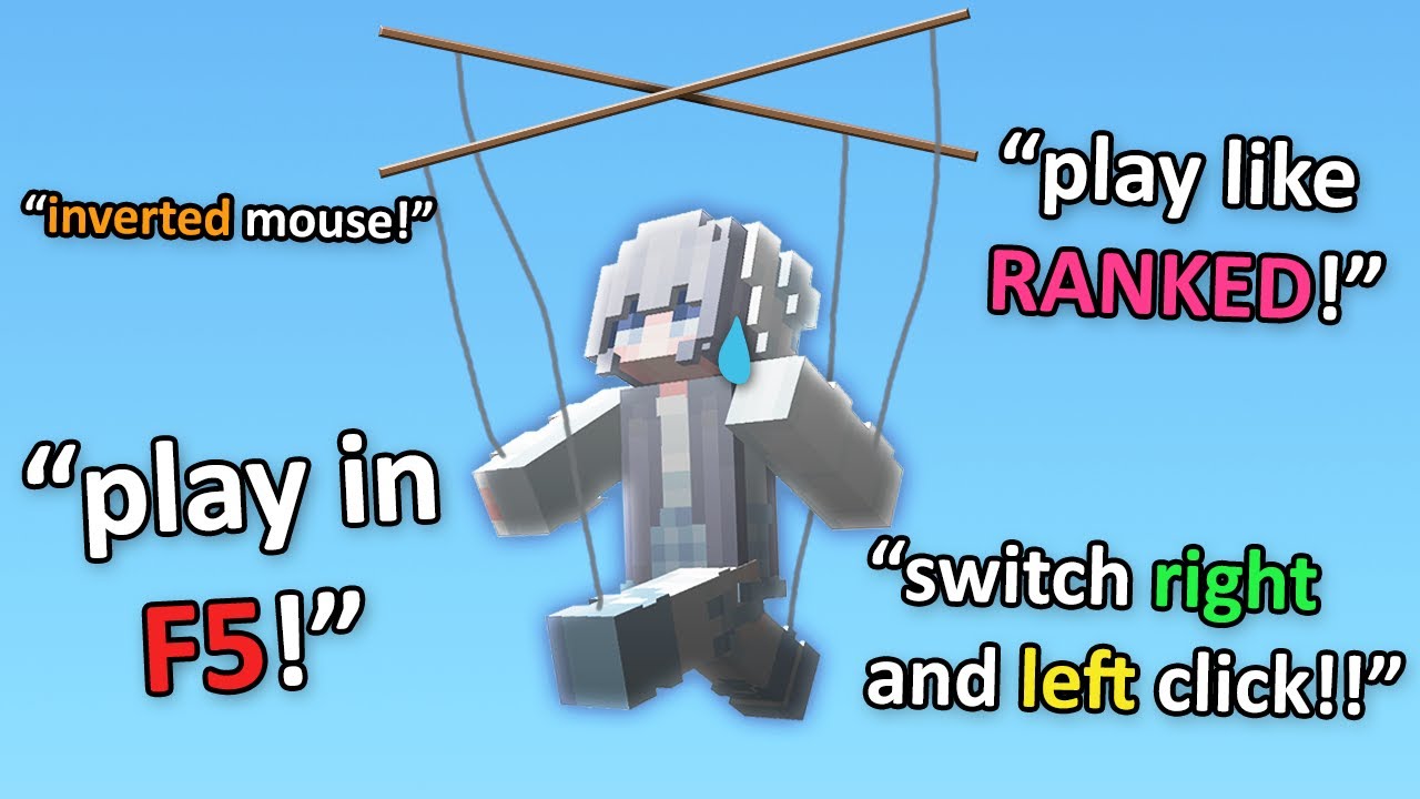 Bedwars, but my Stream controls the game