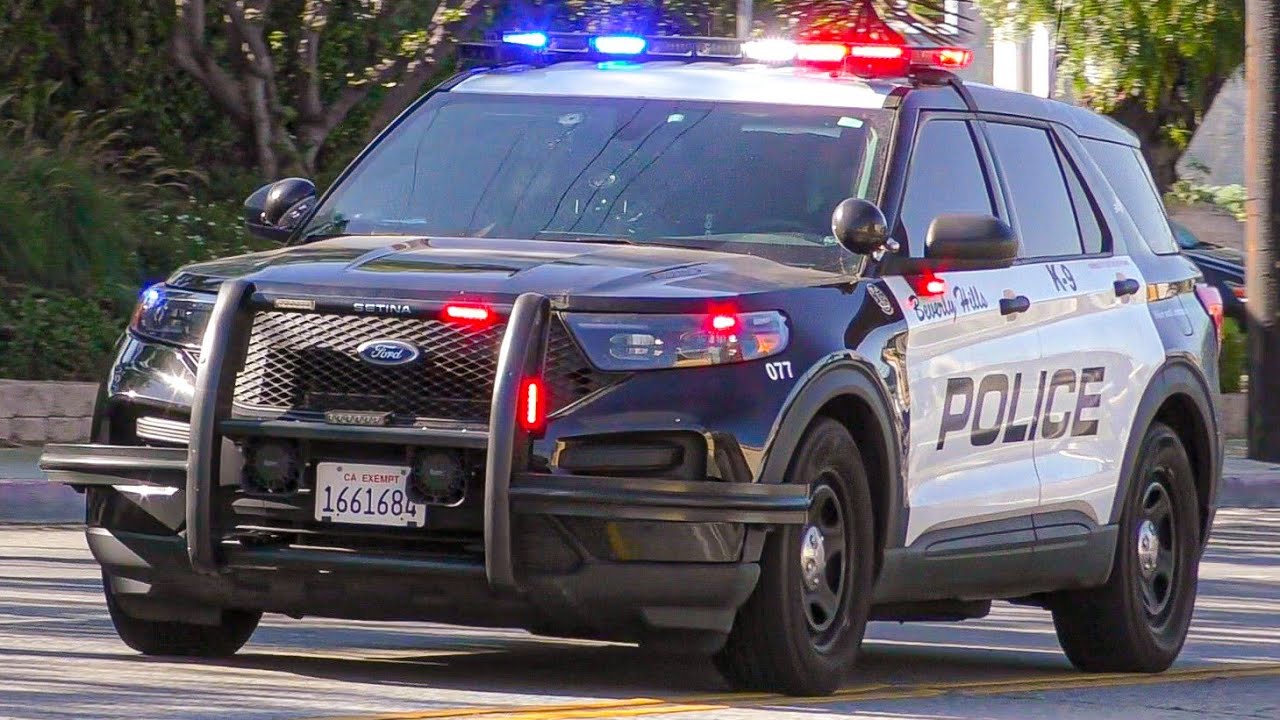 Beverly Hills Police Responding Code 3