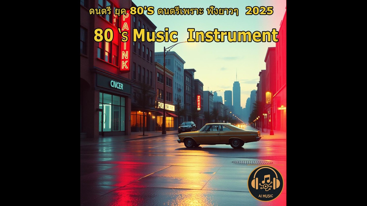 เพลงดัง ฟังเพราะ ยุค 80  : ดนตรี ยุค 80'S ดนตรีเพราะ ฟังยาวๆ  2025   ไม่มีโฆษณา