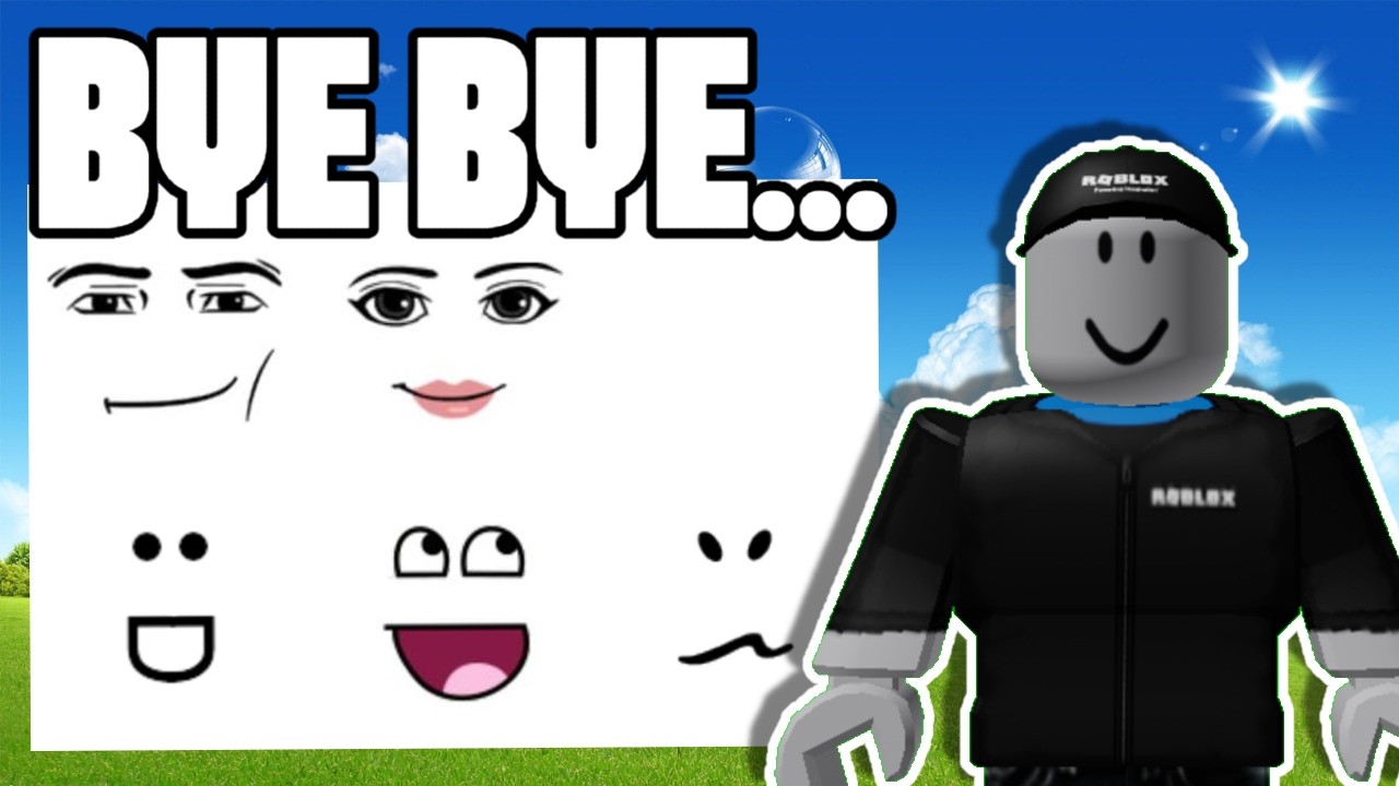 Classic Faces are saying Bye Bye | Roblox