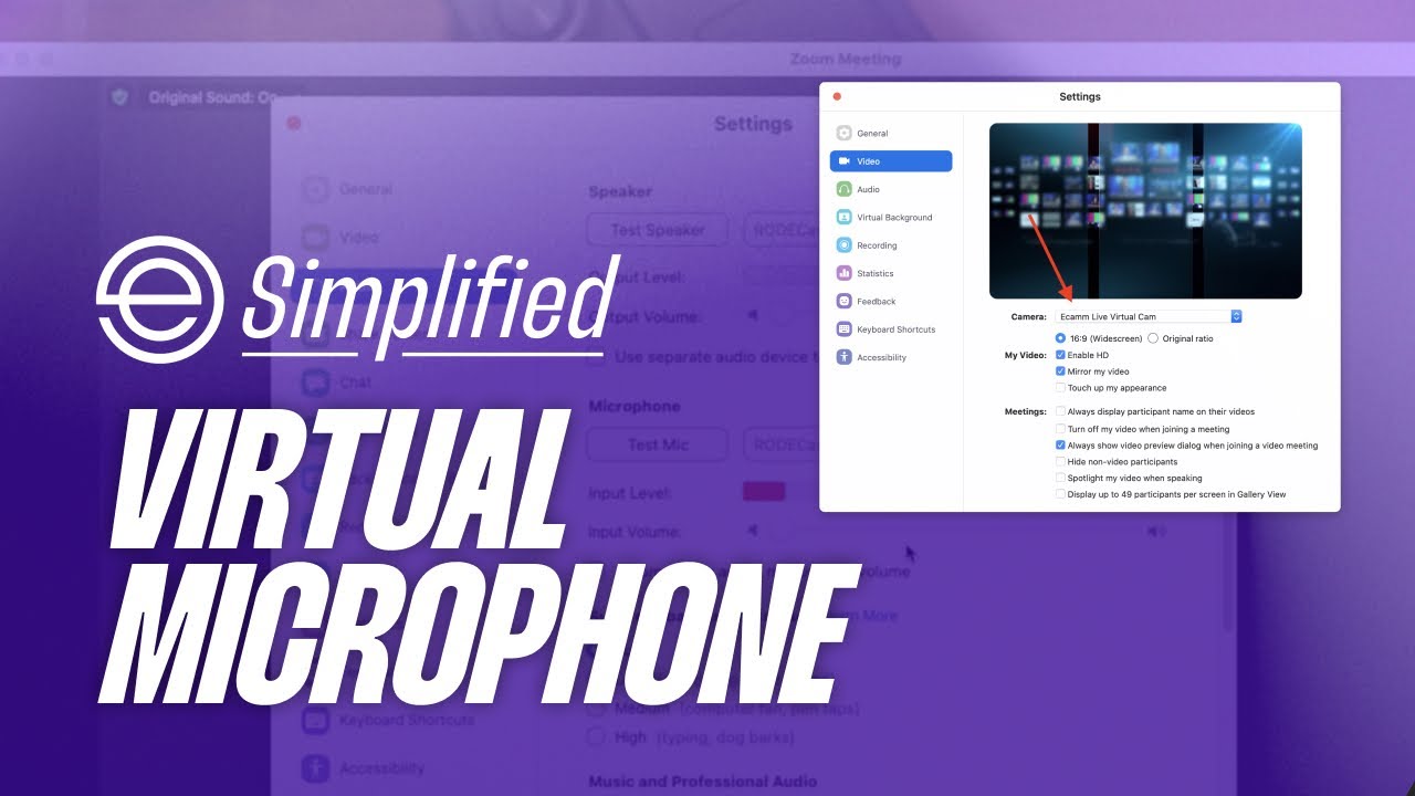 Ecamm Virtual Microphone: Ecamm Simplified (19/19)