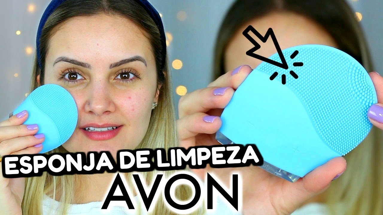 Testei a ESPONJA DE LIMPEZA FACIAL da AVON