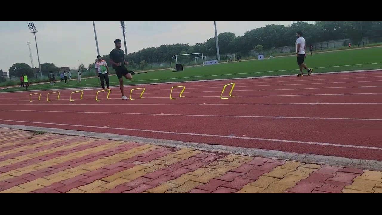 Motivational Sports Sprint  # Mini Hurdels Exercise  || India's Sport Zone