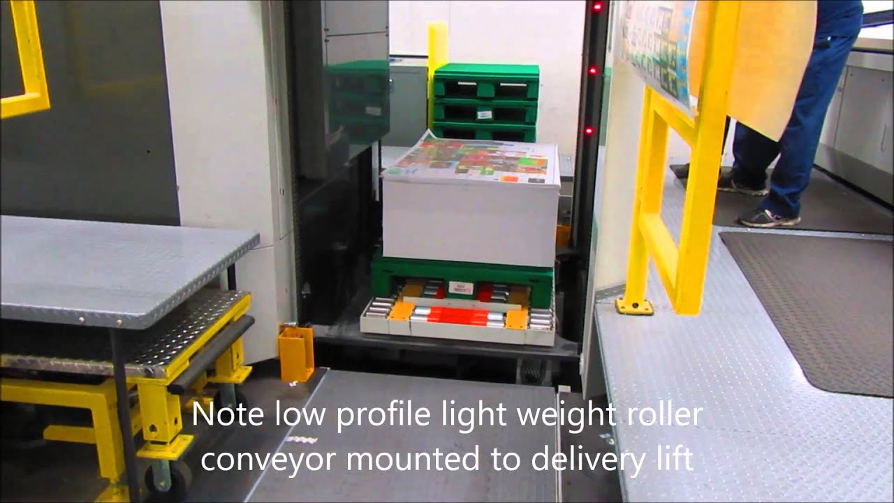 V-14 Komori Delivery with Pallet Dispenser