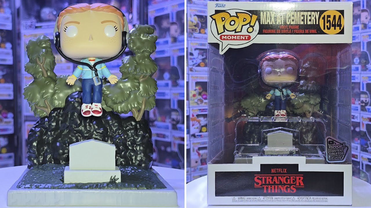 MAX AT CEMETERY 1544 | UNBOXING FUNKO POP STRANGER THINGS