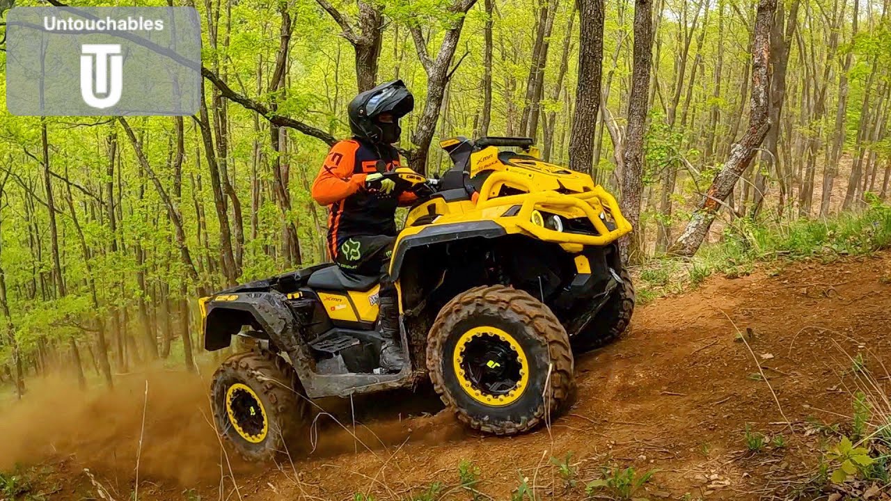 Boys In Action 😱 Beautiful Landscape❗️New Can Am Outlander 1000R In Action ❗️