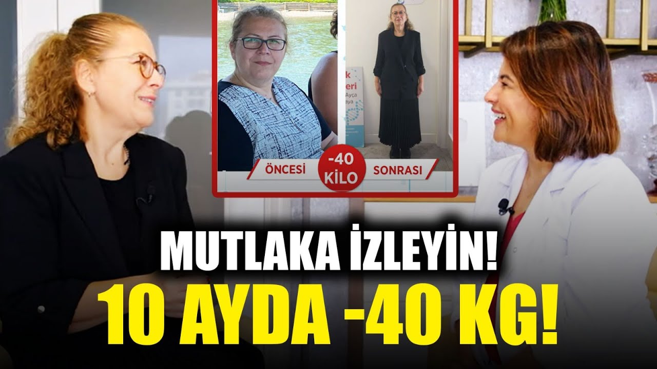 10 AYDA -40 KG! 13 Yaş Gençleşti! Seval Hanımın Muhteşem Yolculuğu! | Dr. Ayça Kaya