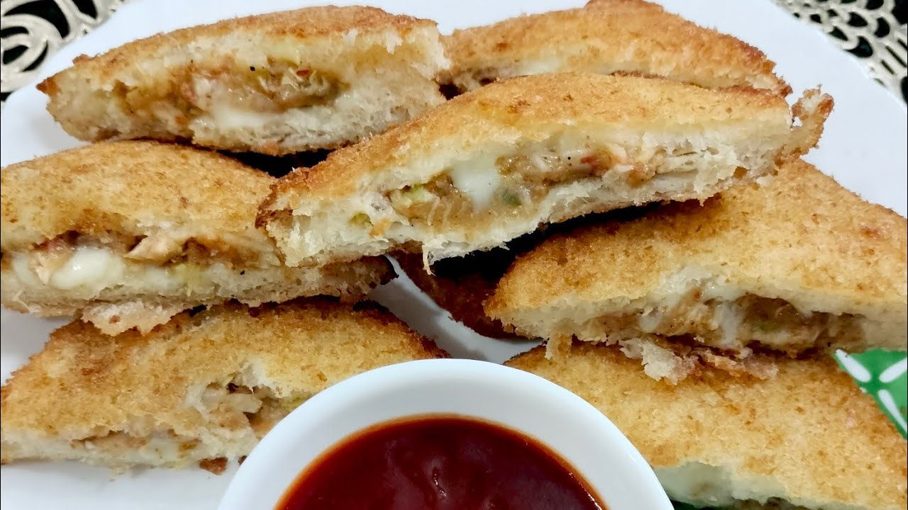 Ramadan Special EP-8 ✨ Better than Pizz🍕Cheesy Chicken Breadroll or Bread Pocket Snacks 🤤 