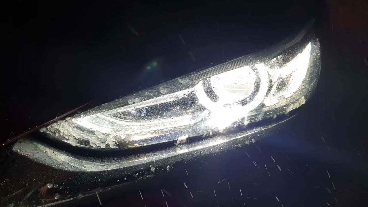 Mazda 6 2019r - jak działają matrycowe światła led.