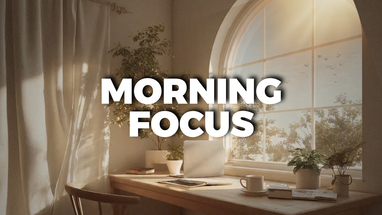 Morning Focus ☀️ Calm Productivity Music for Work, Study & Deep Concentration