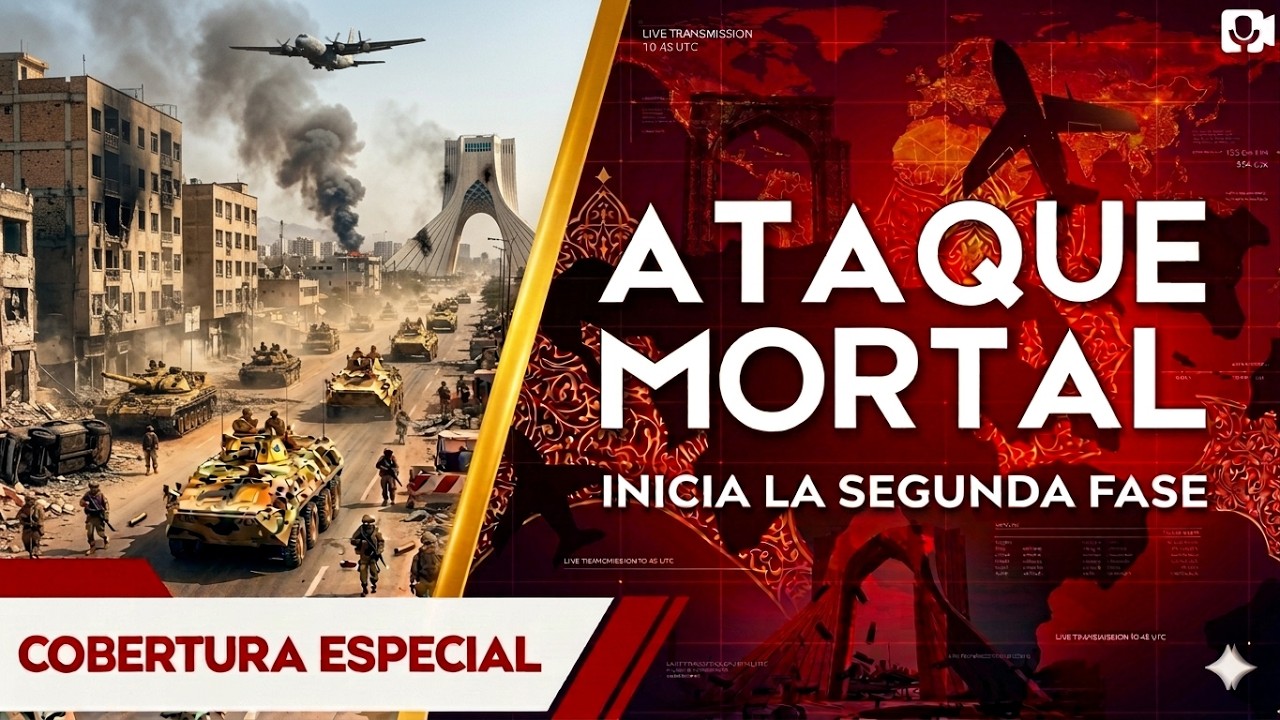 🔴AHORA🔴INICIA LA SEGUNDA FASE CONTRA IRÁN | ATAQUE MORTAL EN TEHERÁN | BOMBARDEOS EN TEL AVIV