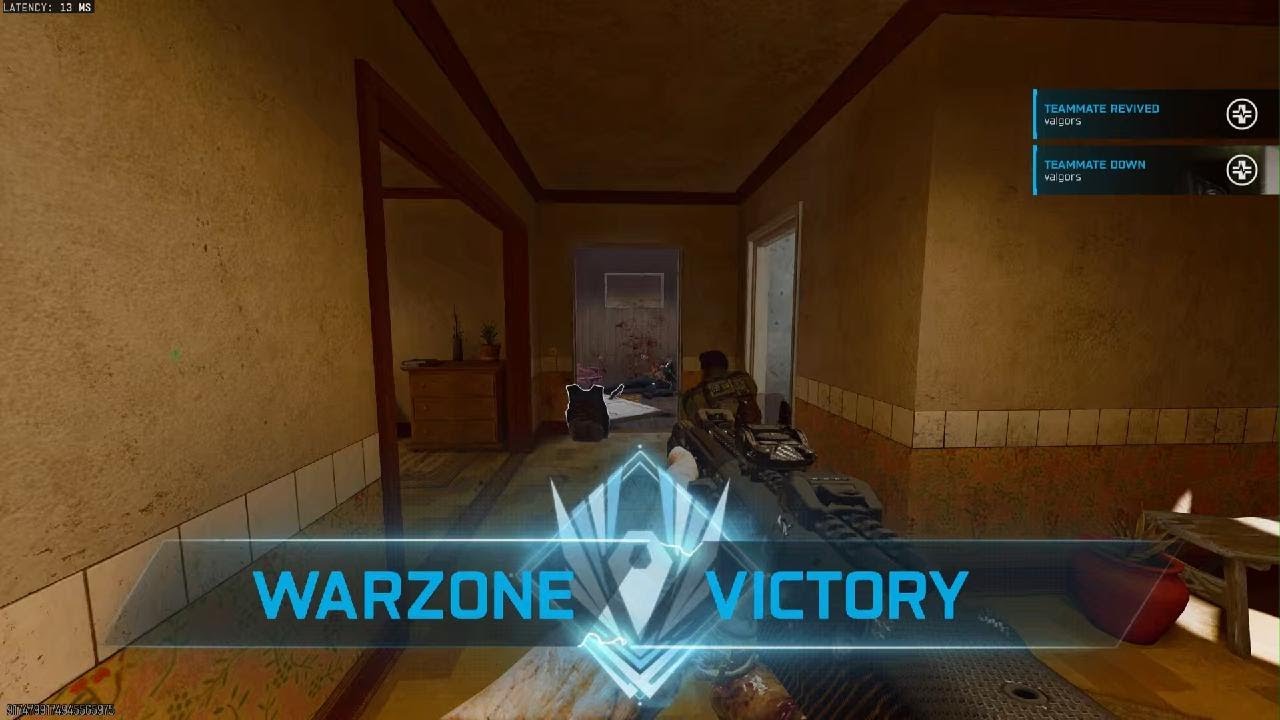 Call of Duty Warzone Squad Win (Ps5Pro)