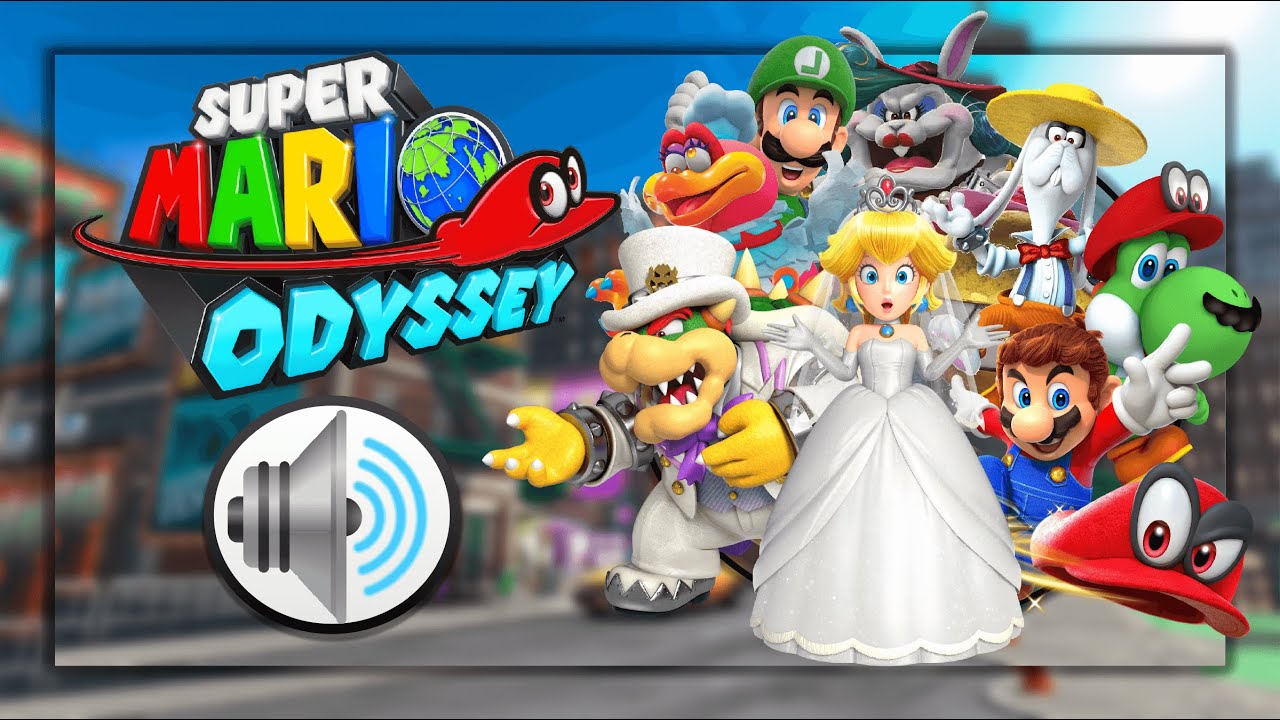 Super Mario Odyssey - ALL Characters Voice Clips